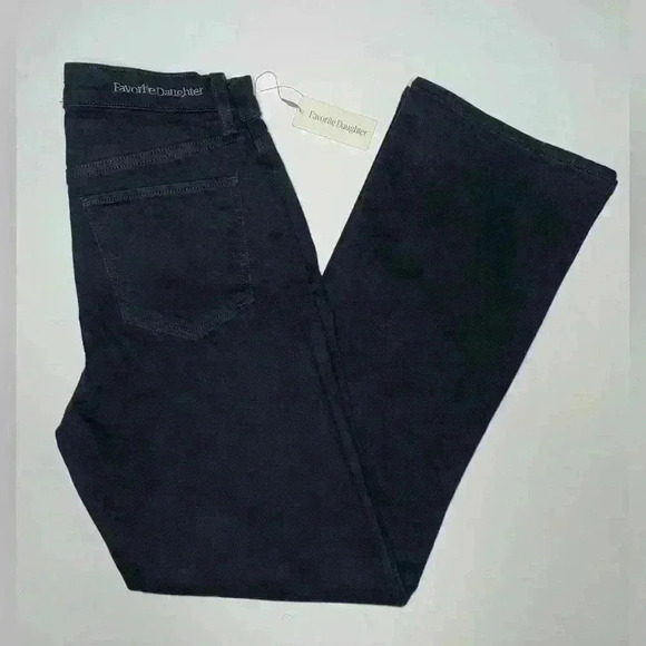 FAVORITE DAUGHTER THE ERIN CROP BOOT CUT JEANS  KYOTO SIZE 24 —NWT - Picture 4 of 13